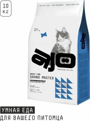 полнорационный сухой корм для кошек старшего возраста (10 кг) – фото 1