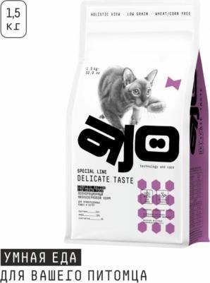 полнорационный сухой корм для привередливых кошек и котят (400 г) – фото 10