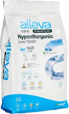 Care Cat Hypoallergenic Low Grain Корм для кошек для лечения аллергии на основе Рыбы, 5 кг – фото 6