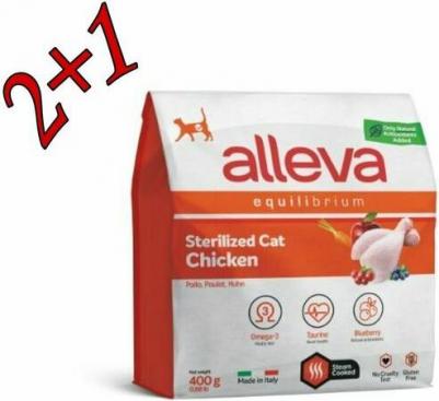 Корм для кошек Equilibrium для кастрированных и стерилизованных, курица сух. 400г – фото 2