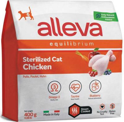 Корм для кошек Equilibrium курица сух. 400г – фото 1