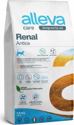 Сухой корм для кошек Care Cat Adult Renal-Antiox для почек, с рыбой, 1.5 кг