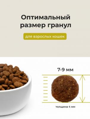 hOLISTIC Сухой корм для взрослых кошек со свежей индейкой, Life Maintenance, Fresh Turkey 4670236596934 – фото 1