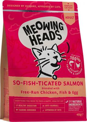 Сухой корм Adult Cat Purr-Nickety For a Fussy Diner Salmon, Chicken & Fish с лососем, курицей и рыбой для взрослых кошек 1,5кг – фото 9