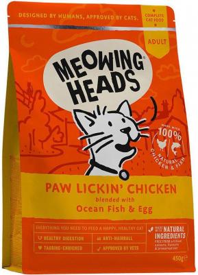 Сухой корм для кошек Paw Lickin' Chiken, курица, рис, 0,45кг – фото 3