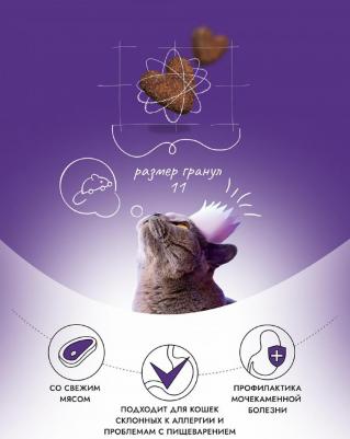 Holistic корм для стерилизованных кошек, склонных к аллергии, с ягненком и базиликом – фото 2