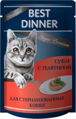 Влажный корм для кошек Мясные деликатесы Sterilised, телятина, 24шт по 85г – фото 8