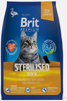 Cat Duck&Chicken сухой корм для стерилизованных кошек с уткойи курицей 400г – фото 9