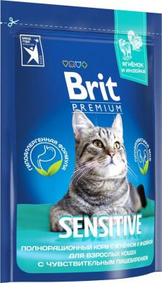 Cat Sensitive сухой корм для кошек с чувствительным пищеварениемс ягненком и индейкой 400г – фото 12