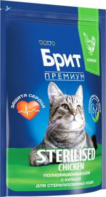 Cat Sterilized Chicken сухой корм для стерилизованных кошек скурицей 400г – фото 10