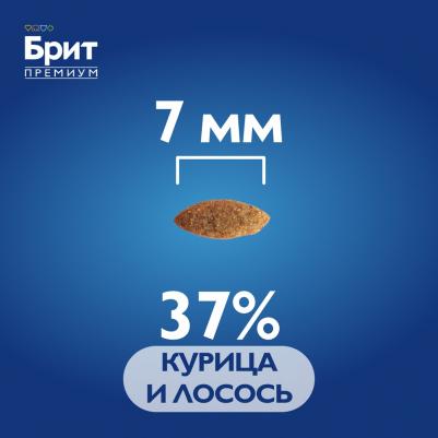 Cat Sterilized Salmon&Chicken сухой корм для стерилизованных кошек с лососем и курицей 2кг – фото 18