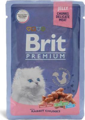 Влажный корм для котят кролик в желе 14 шт по 85 г – фото 8