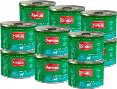 Консервы для кошек Мясное ассорти, ягненок, 190г – фото 2