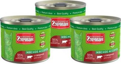 Влажный корм для котят Мясное ассорти с говядиной 0,19 кг – фото 5