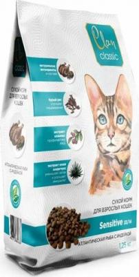 CLASSIC Sensitive-33/14 Корм для кошек с чувствительным пищеварением, 400 гр – фото 1