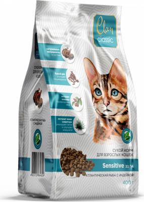 CLASSIC Sensitive-33/14 Корм для кошек с чувствительным пищеварением, 400 гр – фото 2