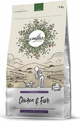 Корм для котят Harmona из курицы и рыбы сух. 1,4кг – фото 4