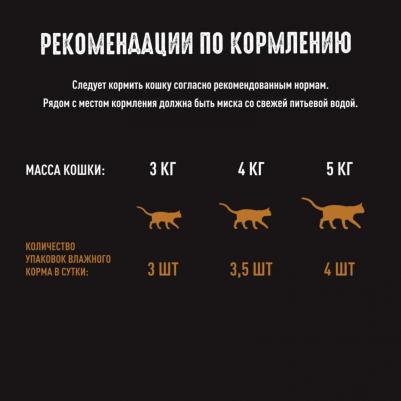 Корм консервированный полнорационный для кошек всех пород старше 1 года с ягненком, 70 г – фото 3