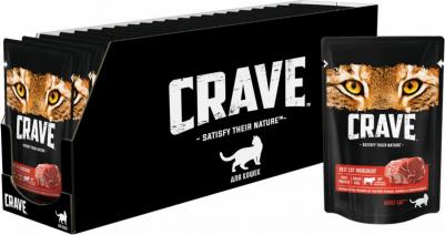 влажный корм для взрослых кошек с говядиной (70 гр) – фото 5