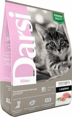 Корм сухой Kitten для котят, индейка, 300 г – фото 4