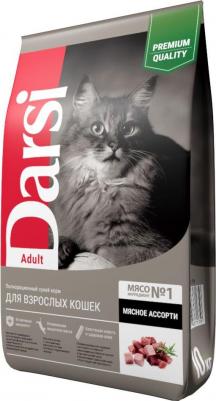 Сухой корм для кошек Adult, мясное ассорти, 10кг – фото 13