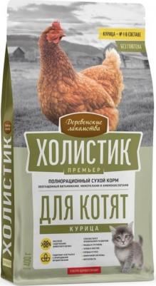 ХОЛИСТИК ПРЕМЬЕР 2 кг полнорационный сухой корм для котят с курицей – фото 6