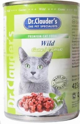 415 г консервы для кошек дичь – фото 9