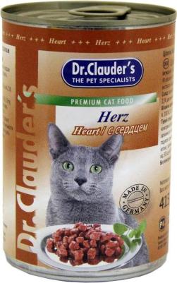 Консервы Heart in Delicate Sauce с сердцем кусочки в соусе для кошек 415г