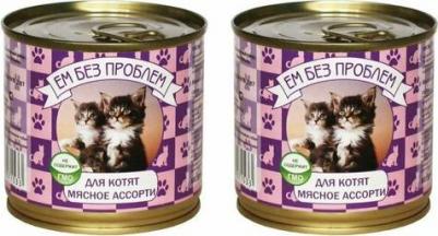 консервы для котят (паштет) (Мясное ассорти, 250 г.) – фото 5