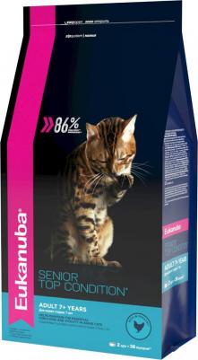 Корм для пожилых кошек с домашней птицей, 400 г – фото 3