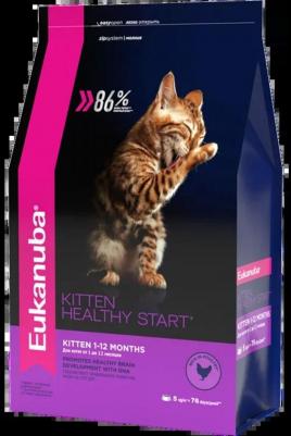 Сухой корм Kitten Healthy Start Rich in Poultry с домашней птицей для котят 5кг – фото 6