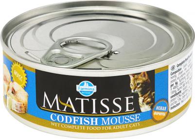 Консервы Coldfish Mousse Adult Cat мусс с треской для кошек 85г – фото 5