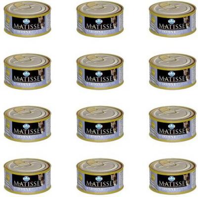 Консервы Sadine Mousse Adult Cat мусс с сардинами для кошек 85г