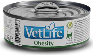 Корм влажный Vet Life Cat Obesity, для кошек, при ожирении, с курицей, 510г – фото 4