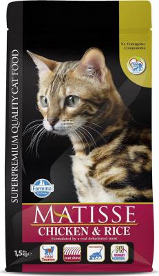 Сухой корм Chicken & Rice с курицей и рисом для взрослых кошек 1,5кг – фото 7