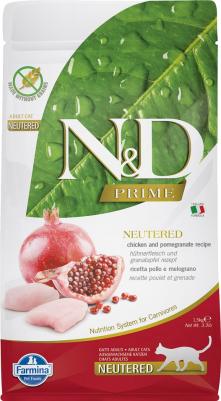 Сухой корм для кошек N&D Grain-Free Feline Chicken & Pomegranate Neutered 0,3 кг – фото 3