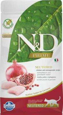 Сухой корм для кошек N&D Grain-Free Feline Chicken & Pomegranate Neutered 0,3 кг – фото 16