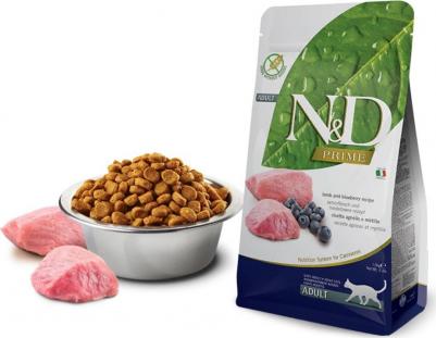 Сухой корм для кошек N&D Grain-Free Feline Lamb & Blueberry Adult 0,3 кг – фото 11