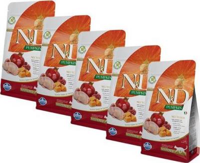 Сухой корм для кошек N&D Grain-Free Feline Pumpkin Neutered Quail 0,3 кг – фото 6