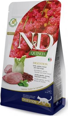 Сухой корм для кошек N&D Grain-Free Feline Quinoa Digestion Lamb 0,3 кг – фото 5