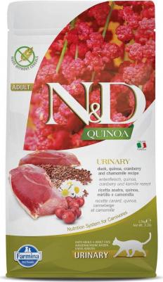 Сухой корм для кошек N&D Grain-Free Feline Quinoa Urinary Duck 1,5 кг – фото 12