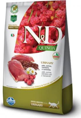 Сухой корм для кошек N&D Grain-Free Feline Quinoa Urinary Duck 1,5 кг – фото 14