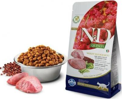 Сухой корм для кошек N&D Grain-Free Feline Quinoa Weight Management Lamb 0,3 кг