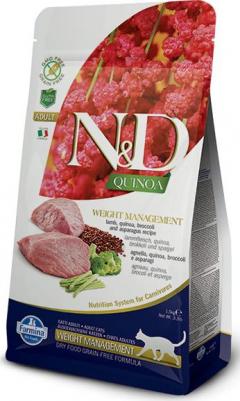 Сухой корм для кошек N&D Grain-Free Feline Quinoa Weight Management Lamb 0,3 кг – фото 3