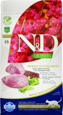 Сухой корм для кошек N&D Grain-Free Feline Quinoa Weight Management Lamb 0,3 кг – фото 4