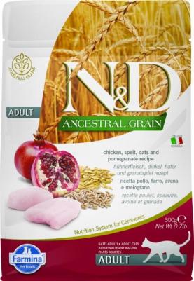 Сухой корм для кошек N&D Low-Grain Feline Chicken & Pomegranate Adult 1,5 кг – фото 8