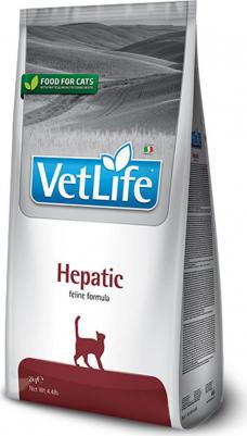 Сухой корм Vet Life Cat Hepatic для кошек с хронической печеночной недостаточностью 2кг – фото 9