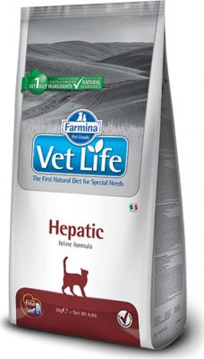 Сухой корм Vet Life Cat Hepatic для кошек с хронической печеночной недостаточностью 2кг – фото 14