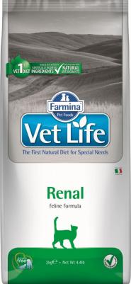 Сухой корм Vet Life Feline Renal диета для кошек 0,4 кг – фото 7