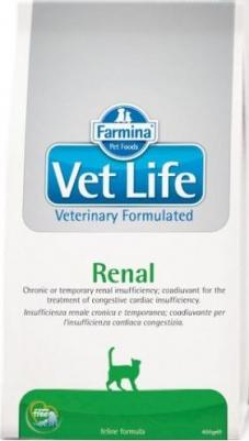 Сухой корм Vet Life Feline Renal диета для кошек 0,4 кг – фото 13